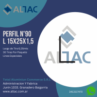 PERFIL N&ordm;90 L15x25x1,5