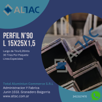 PERFIL N&ordm;90 L15x25x1,5
